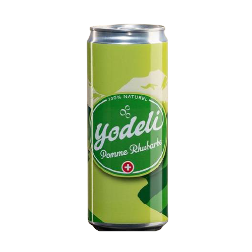 Yodeli Apple & Rhubarb 33cl