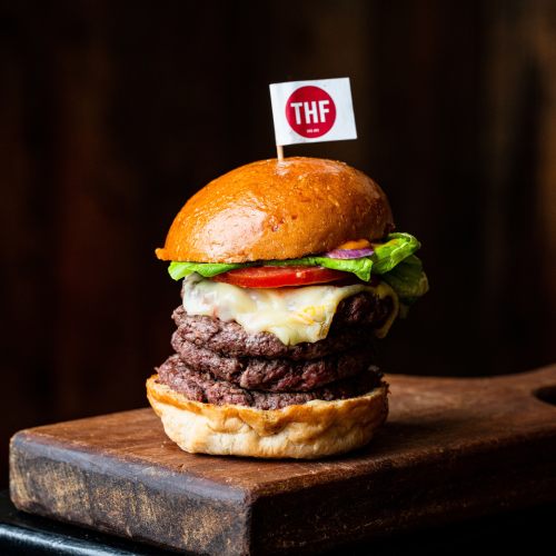 Bastard Cheeseburger 225g (Choice of Raclette or Mature Cheddar)