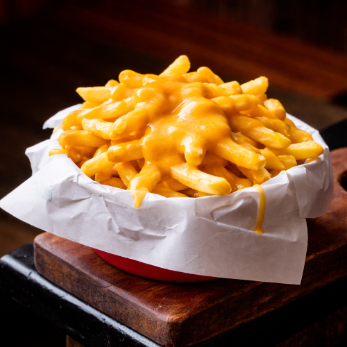 Fries with Melted Matured Cheddar Cheese
