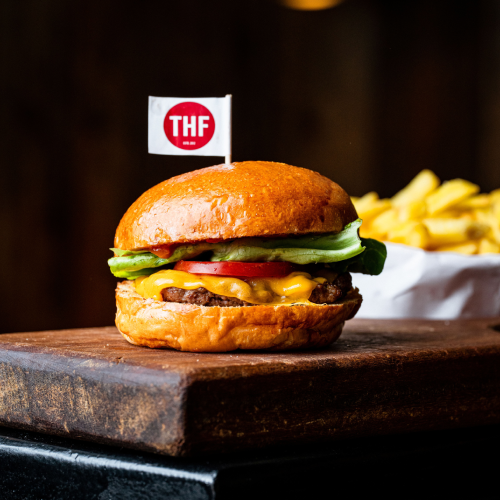 Little Cheeseburger 75g (Choice of Raclette or Mature Cheddar)