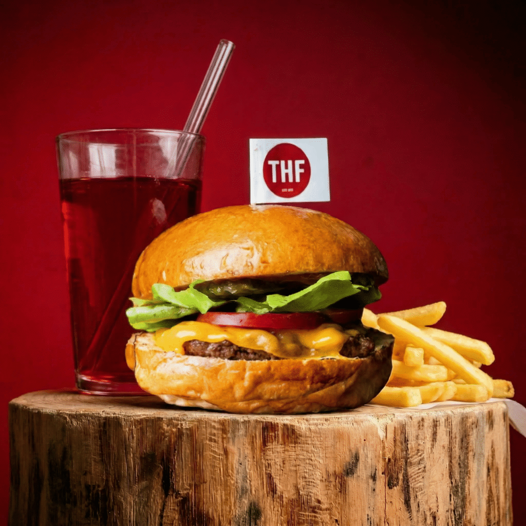 Kids Menu (Little Cheeseburger + Small Fries + Syrup)