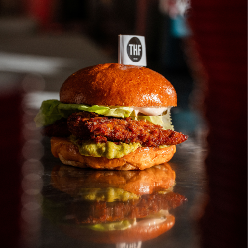 Spicy Lime Chicken Burger